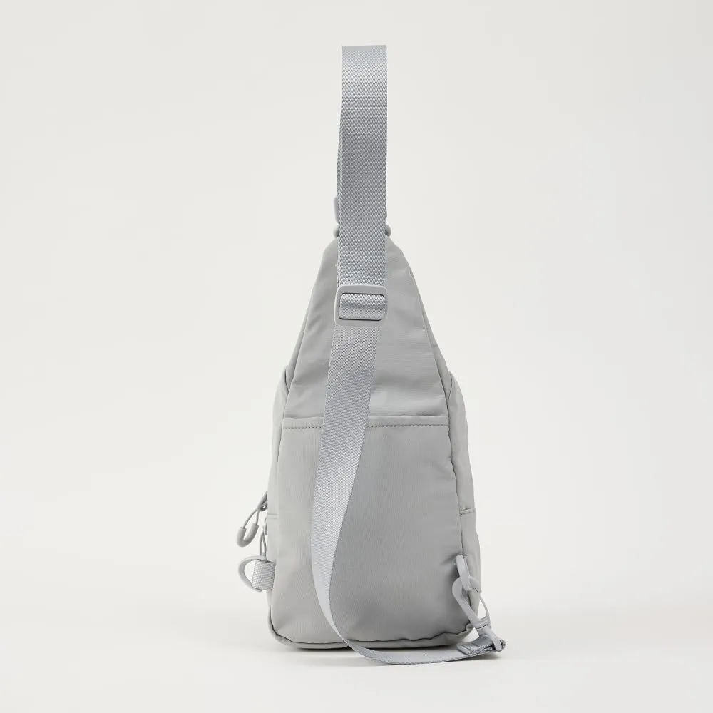 VAKAER Small Sling Bag for Women, Small Crossbody Bags with Adjustable Straps, Lightweight Chest Bag Casual Daypack Backpacks for Travel Hiking (Light Gray)