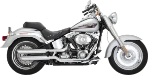 VANCE & HINES 3" Twin Slash Slip-On Muffler - Chrome 16343