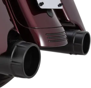 VANCE & HINES 4.5" Torquer Mufflers for FL - Black fits  road glide and Road King models  2017-2024    46674