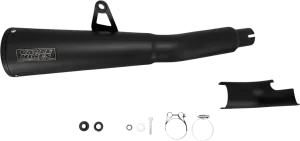Vance & Hines Exhaust for Honda Rebel 1100 2021-2024 Upsweep Black Slip-On 48425