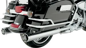 VANCE & HINES Monster Round Muffler - Chrome 16773