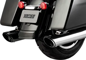 VANCE & HINES Twin Slash Muffler - Chrome - FL Qualified Manufacturer Declared Replacement Part on '17-'20 Touring  16672