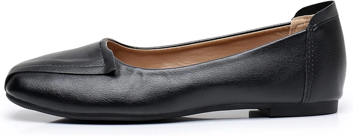 VenusCelia Women's Plain Dance Flat Shoe