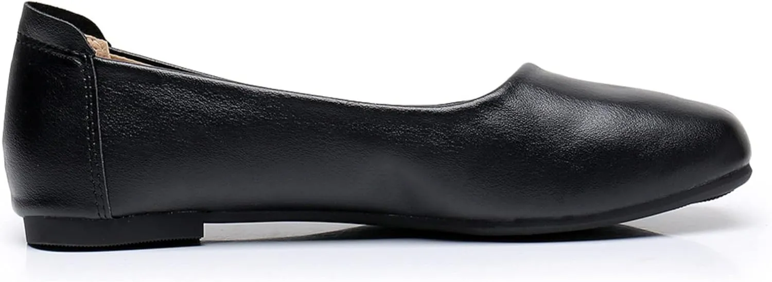 VenusCelia Women's Plain Dance Flat Shoe