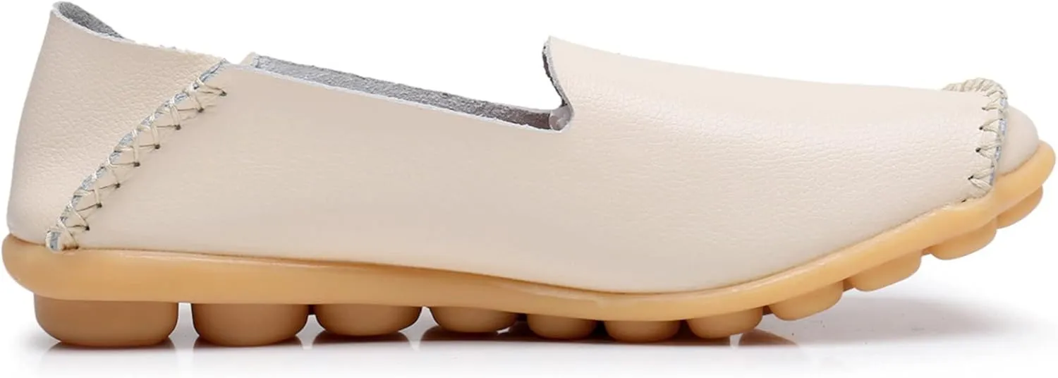 VenusCelia Women's Streamline Comfort Walking Flat Loafer