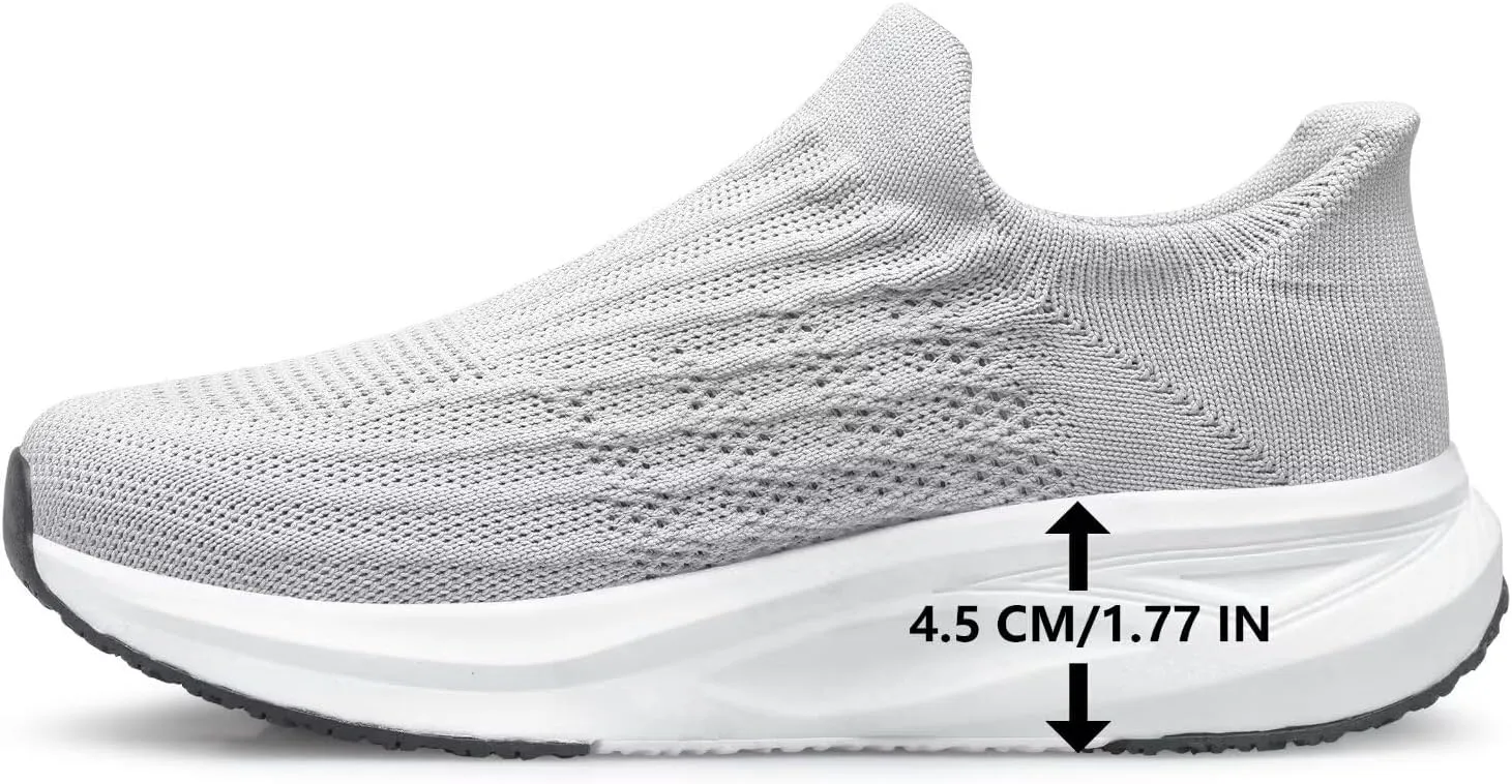 vibdiv Slip-on Walking Shoes Women Barefoot Barefoot Sock Sneakers Flat Casual Lightweight Comfortable Breathable Laceless