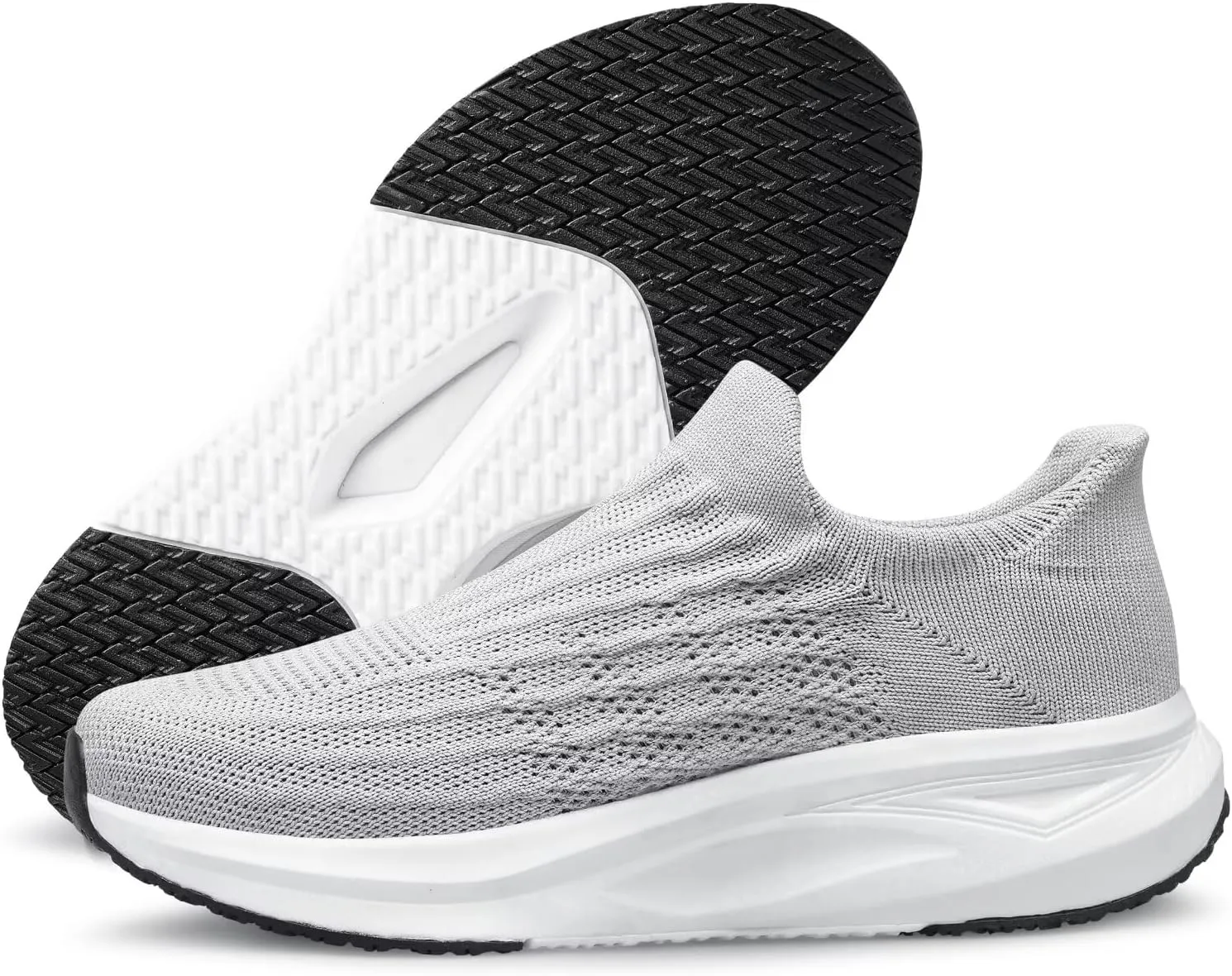 vibdiv Slip-on Walking Shoes Women Barefoot Barefoot Sock Sneakers Flat Casual Lightweight Comfortable Breathable Laceless