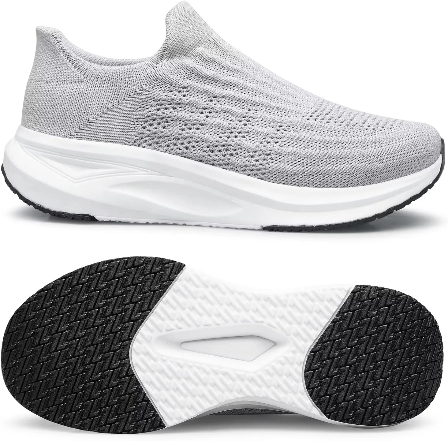 vibdiv Slip-on Walking Shoes Women Barefoot Barefoot Sock Sneakers Flat Casual Lightweight Comfortable Breathable Laceless