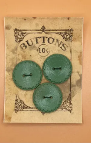 Vintage Light Green Buttons