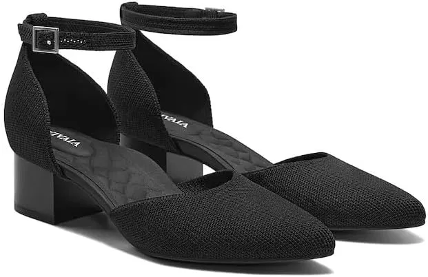VIVAIA Galilea Pointed-Toe Block Heels Stress Free Elegant Block Heels