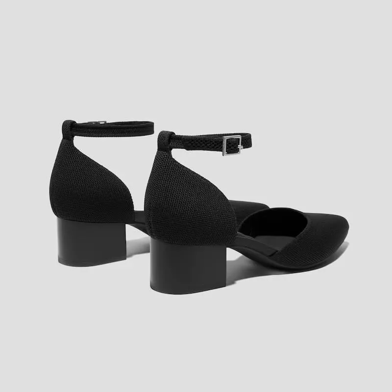 VIVAIA Galilea Pointed-Toe Block Heels Stress Free Elegant Block Heels