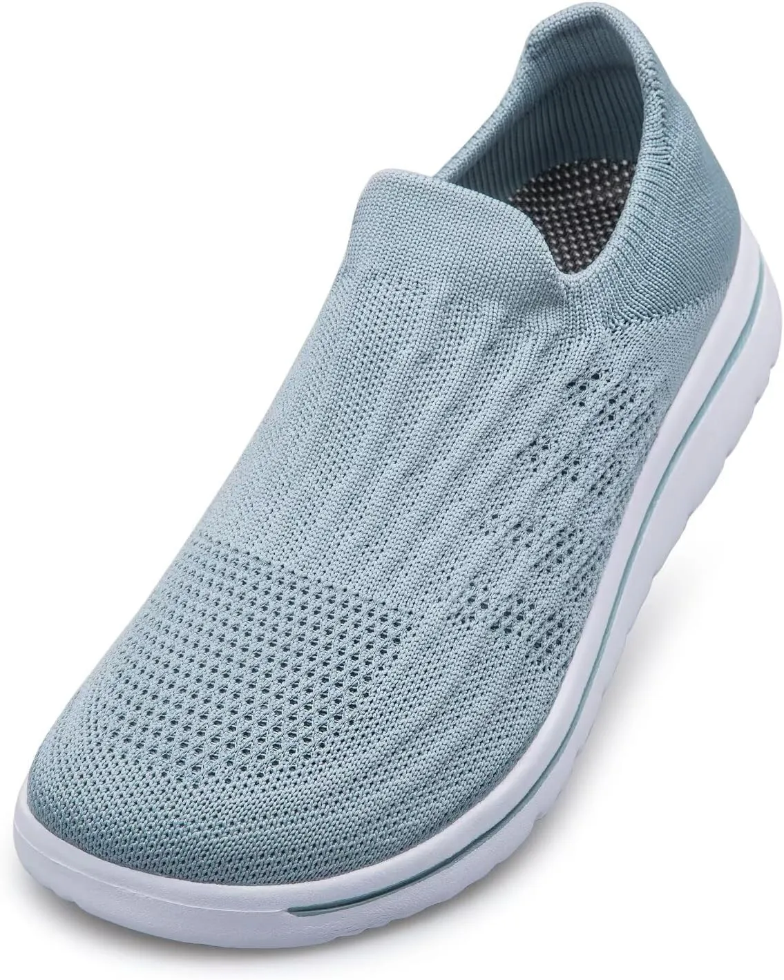 Wide Toe Shoes Men Barefoot Sock Sneakers Flat Mesh Pull-on Lightweight Breathable Casual Comfortable