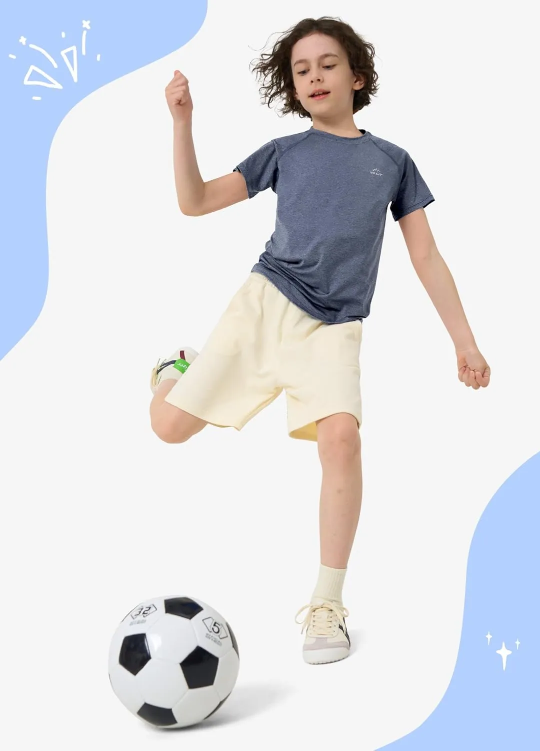 Willit Boy's Rash Guard Swim Shirts Short Sleeve UPF 50  Sun Protection Shirt Youth SPF Fishing Quick Dry Shirt