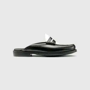 Winston Mule Easy Weejuns in Black/White