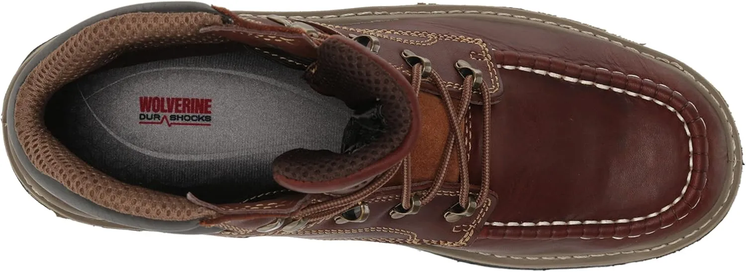 Wolverine Men's Raider DuraShocks Moc Toe CarbonMax 6" Construction Boot