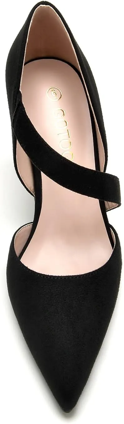 Women's Closed Toe Heel Pumps