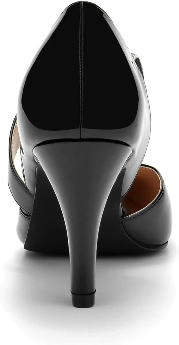 Women's Closed Toe Heel Pumps