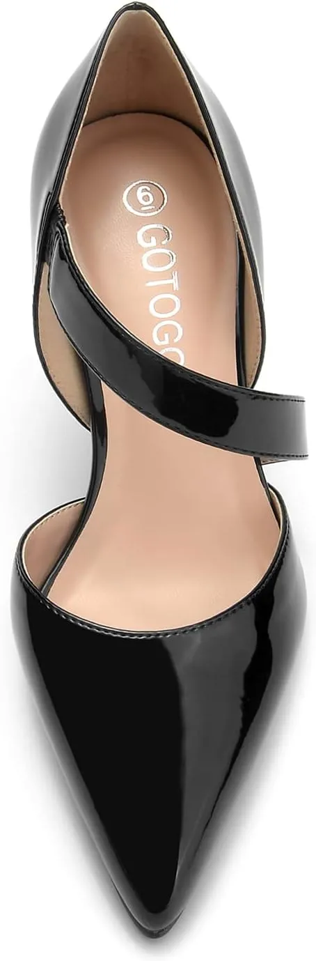 Women's Closed Toe Heel Pumps