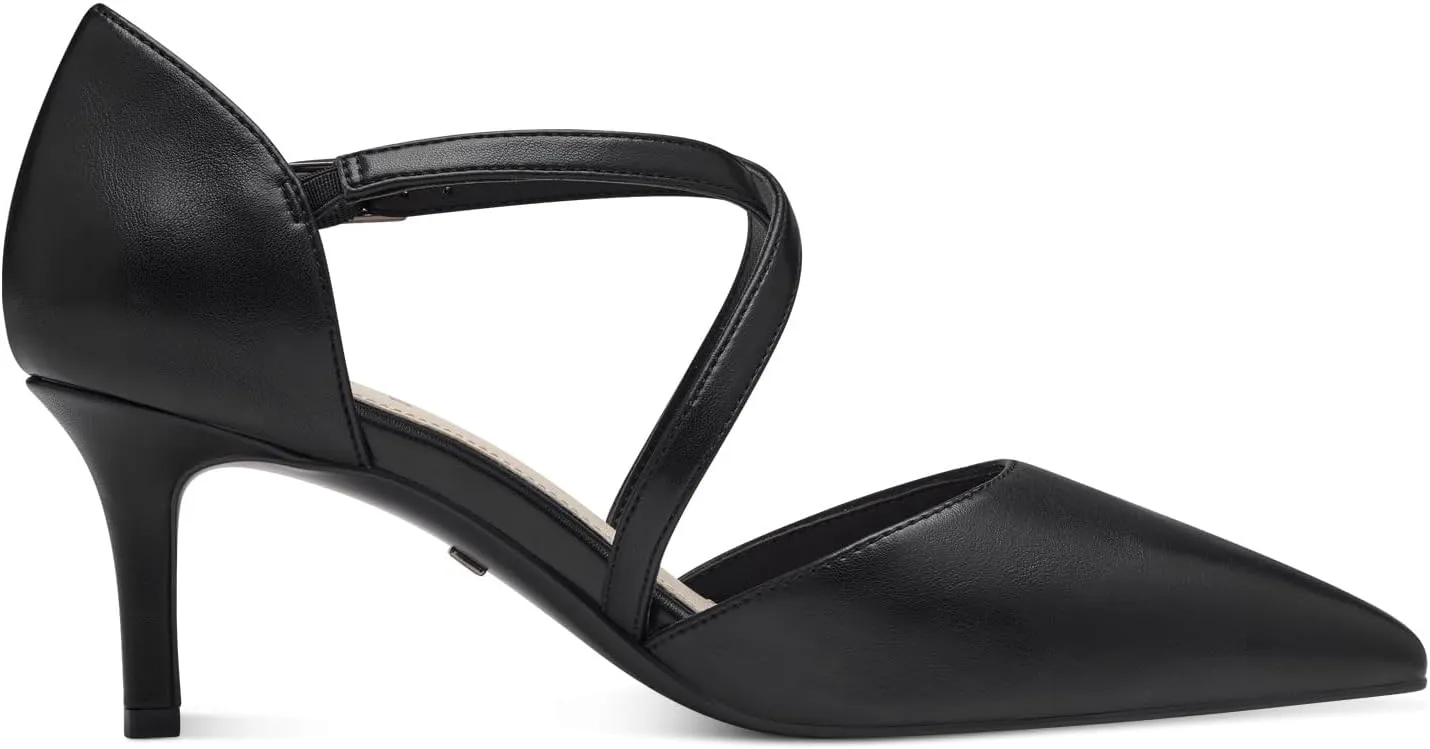 Women's Elegant Pointed Toe Pumps with Straps
