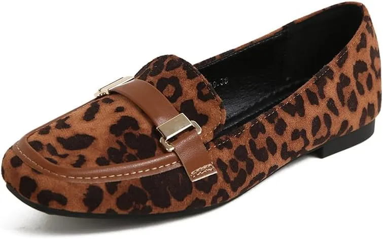 Women's Flats Comfortable Dressy Casual Work Flats Breathable Slip On Walking Shoes