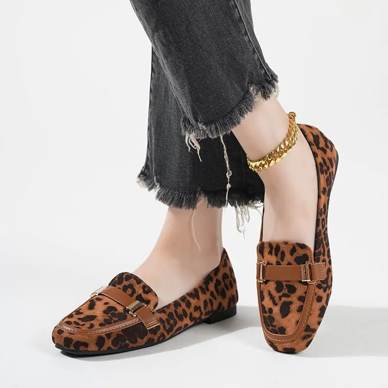 Women's Flats Comfortable Dressy Casual Work Flats Breathable Slip On Walking Shoes