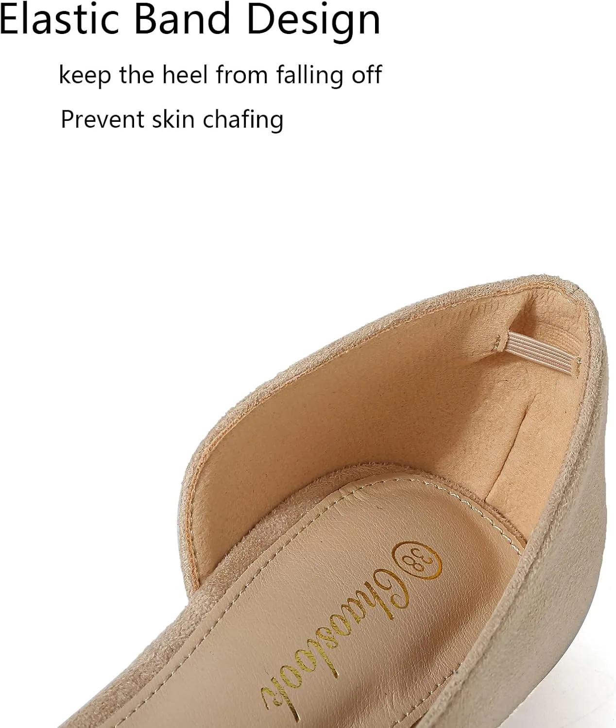Womens Pointed Toe Black Ballet Flats Comfortable Casual Dress Flats for Women Elegant Memory Foam Flats with Party Wedding