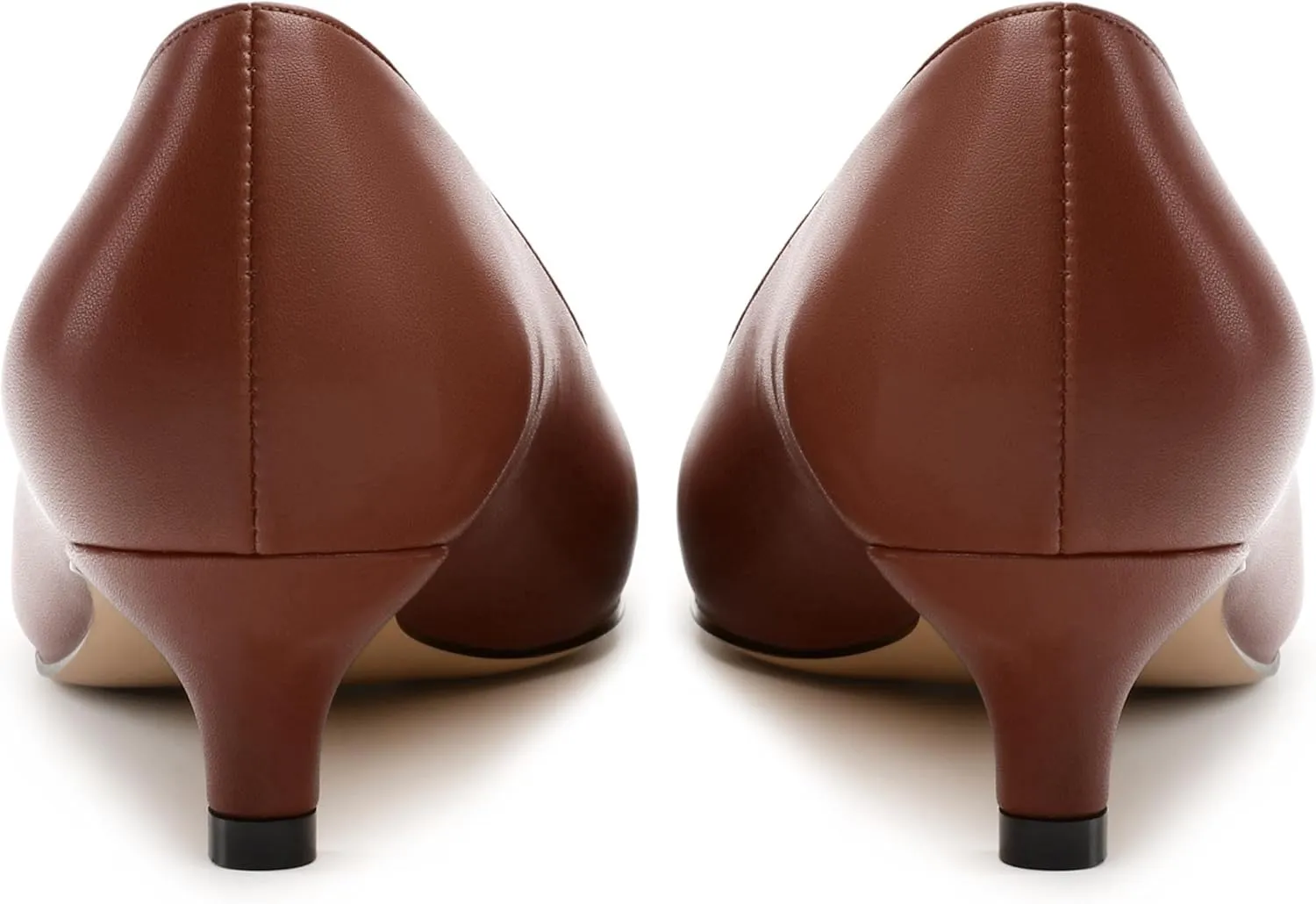 Women's Pumps Shoes Kitten Heels for Women Elegant Pumps Heart Shape Metal Pumps Heels