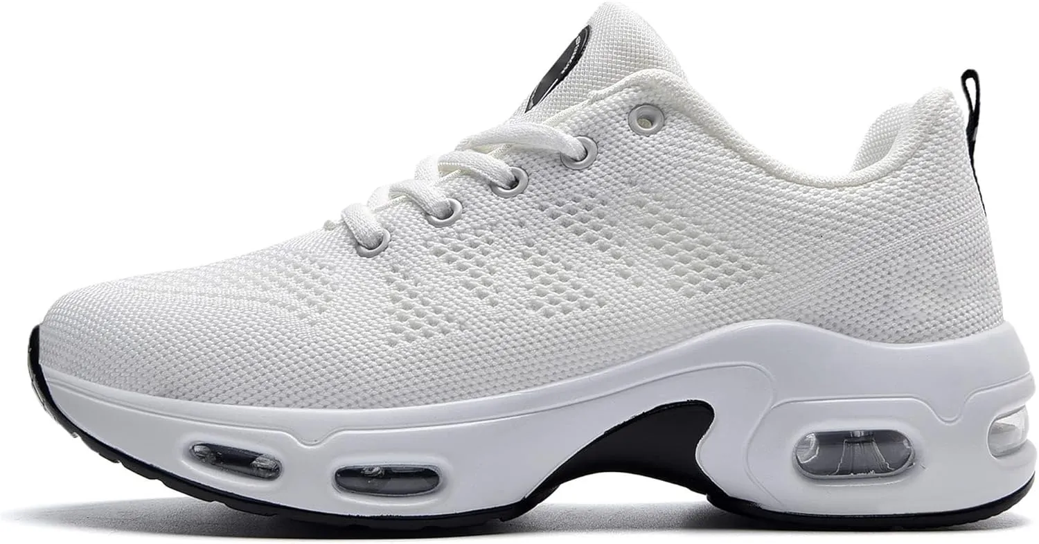 Womens Running Shoes Walking Tennis Gym Fashion Sneakers Athletic Casual Comfortable Breathable Jogging Shoe US Size 5.5-11