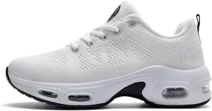 Womens Running Shoes Walking Tennis Gym Fashion Sneakers Athletic Casual Comfortable Breathable Jogging Shoe US Size 5.5-11