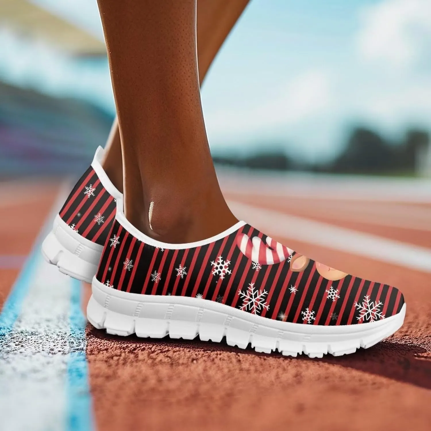 Women's Slip On Loafers Soft Comfort Causal Walking Shoes Low Top Non Slip Outdoor Sports Running Sneakers US 5.5-11.5