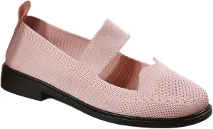 Women's Slip On Mesh Lightweight Flats Sneaker,Comfortable Breathable Non-Slip Soft Sole Walking Shoes Loafer Nurse Shoes