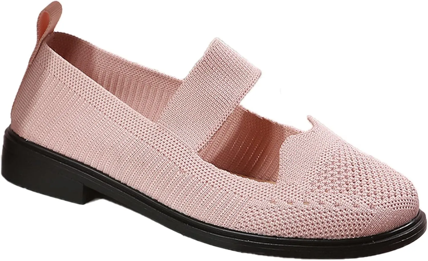 Women's Slip On Mesh Lightweight Flats Sneaker,Comfortable Breathable Non-Slip Soft Sole Walking Shoes Loafer Nurse Shoes