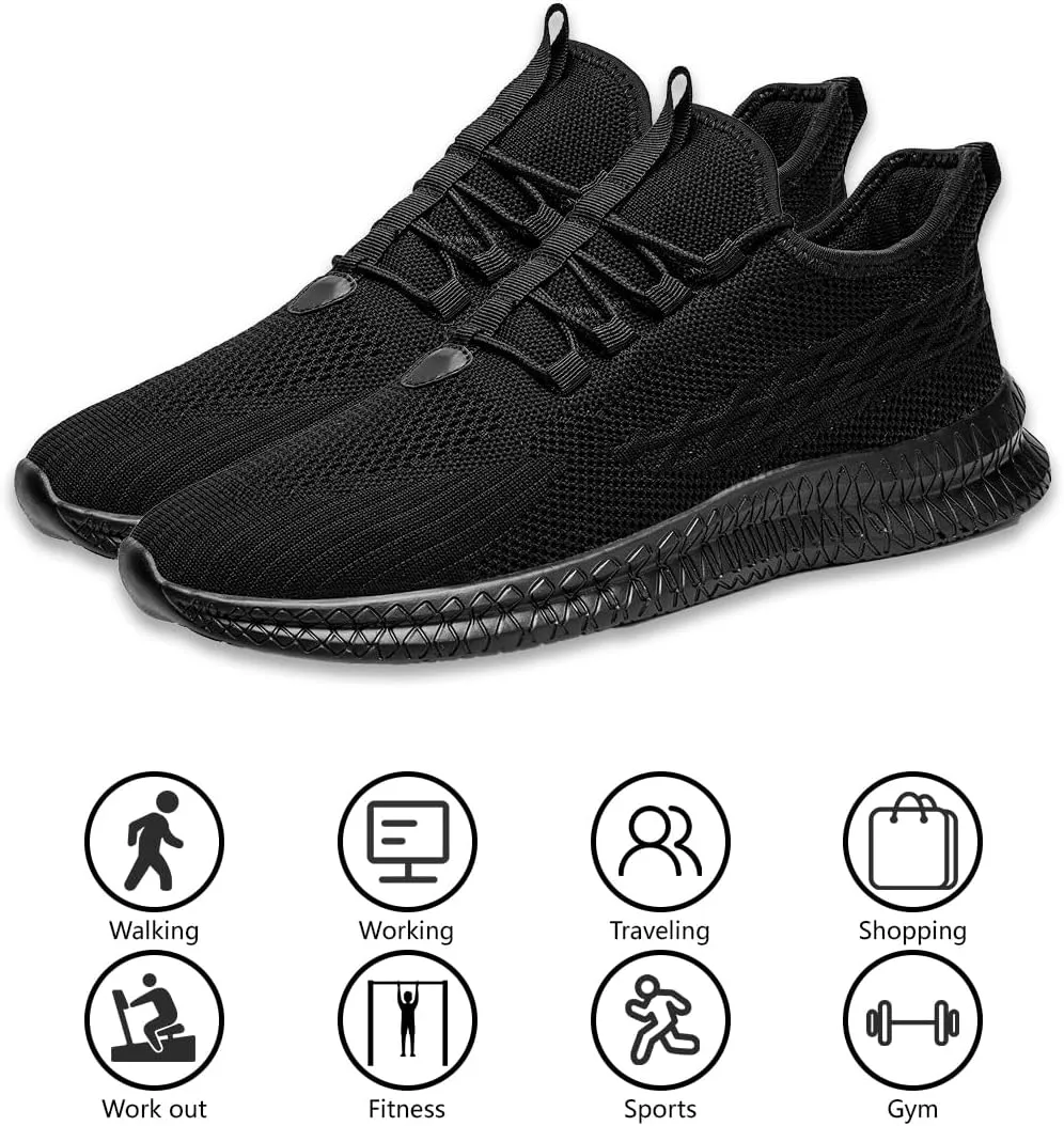 Womens Slip On Walking Shoes Ultra Light Breathable Running Comfortable Casual Fashion Sneakers Mesh Gym Workout Sports