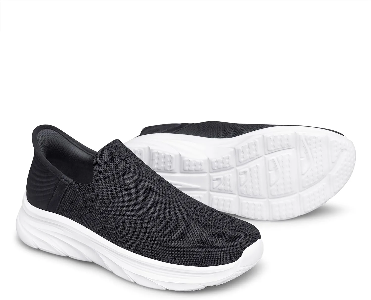 Women's Walking Shoes Slip On Sneakers Comfort Lightweight Non Slip Workout Gym Nurse Shoes
