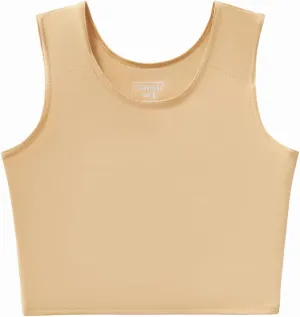 Wonababi Chest Binder for Transgender - Fullback Ultra Flat Compression Bra for FTM, Large Breasts
