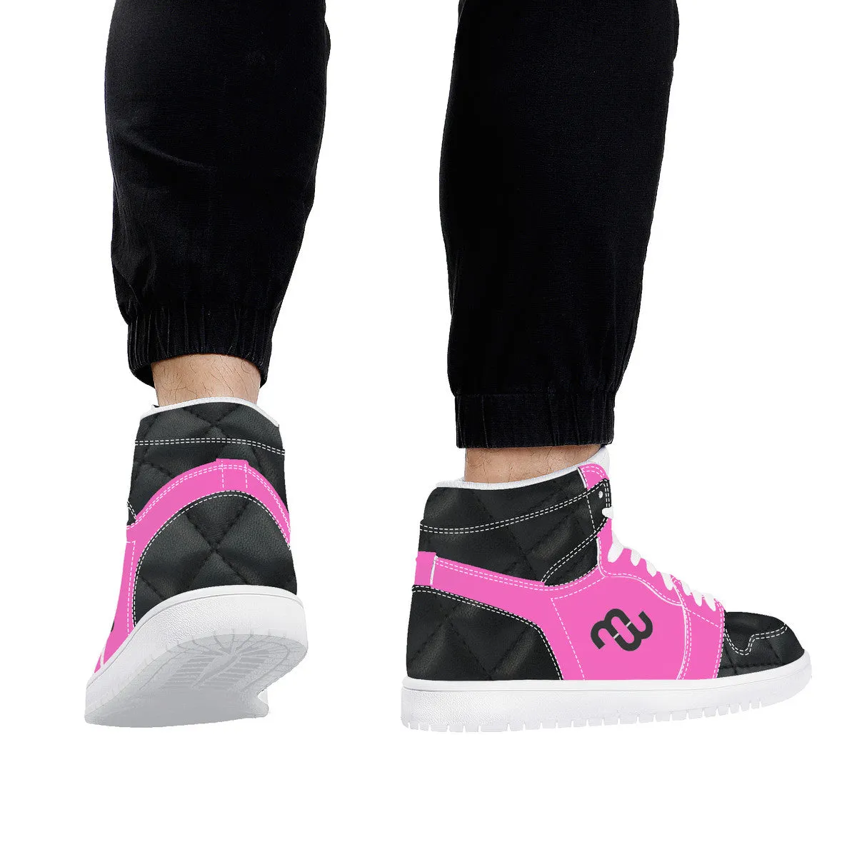 Worldwide coverage Synthetic High D17 Sneaker Top Leather Money Spring deal Bushae