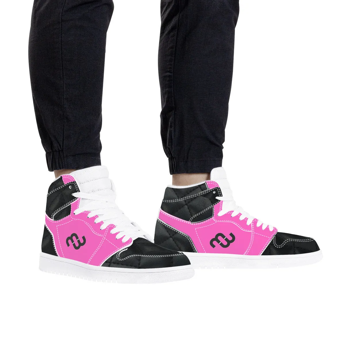 Worldwide coverage Synthetic High D17 Sneaker Top Leather Money Spring deal Bushae