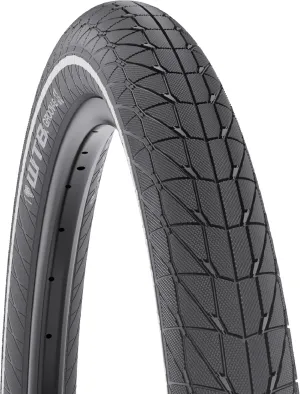 WTB Groov-E Urban Bike Tire, Wire Bead Tire, Available with or Without Flat Guard, Reflective Strip, for E-Bikes & Standard Bikes, Puncture Resistant, Water Channeling Grooves