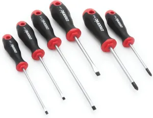 Xcelite XPS600 Ergonic 6-Pc Slotted and Phillips Screwdriver Set