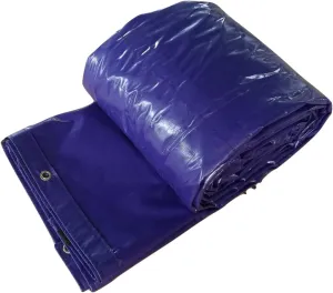 XTARPS 26' x 30' Flatbed Truck Tarp - Light Weight Machinery Tarp, Purple