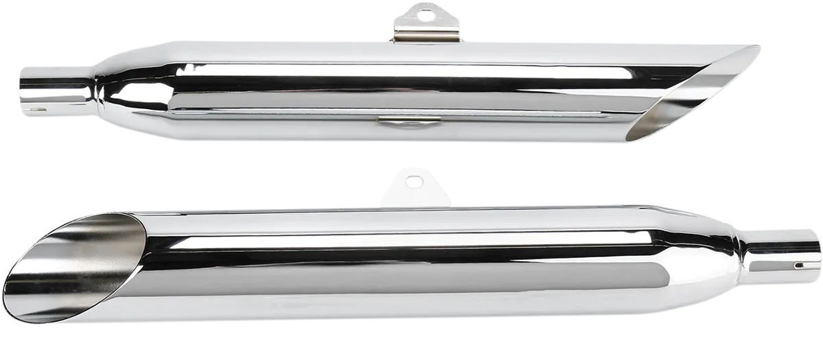 Yamaha V-Star 1100 Exhausts 2006-2009 Cobra Slashcut Mufflers 2173SC