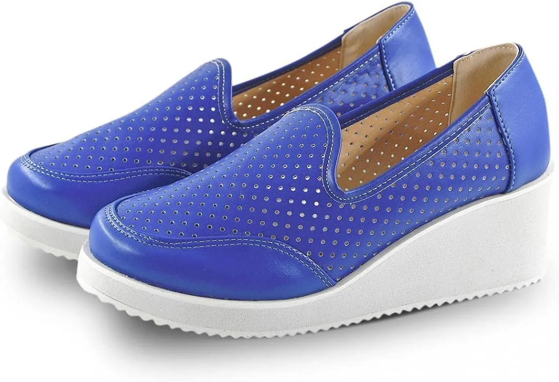 ZBYY Women's Fashion Sneakers,Summer Platform Sandals Casual Slip on Hollow Breathable Sneakers Outdoor Sport Shoes